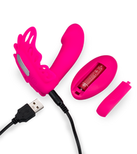 Laden Sie das Bild in den Galerie-Viewer, Pulsierende und vibrierende Vibrating Panty für Klitoris und G-Punkt