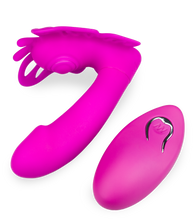 Laden Sie das Bild in den Galerie-Viewer, Pulsierende und vibrierende Vibrating Panty für Klitoris und G-Punkt