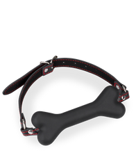 Laden Sie das Bild in den Galerie-Viewer, Puppy-Play-Knebel Knochen aus Silikon 15 cm