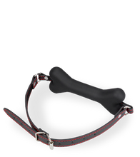 Laden Sie das Bild in den Galerie-Viewer, Puppy-Play-Knebel Knochen aus Silikon 15 cm