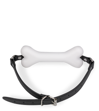 Laden Sie das Bild in den Galerie-Viewer, Puppy-Play-Knebel Knochen aus Silikon 15 cm