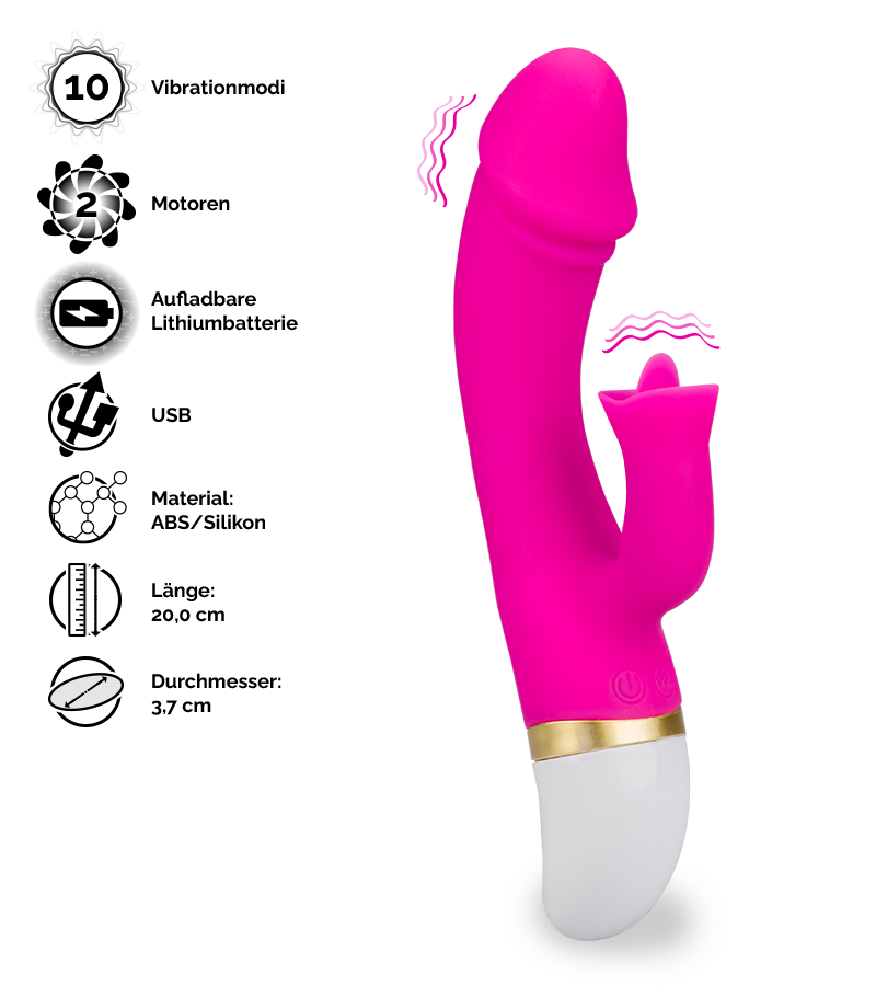 Rabbit-Vibrator Flapa