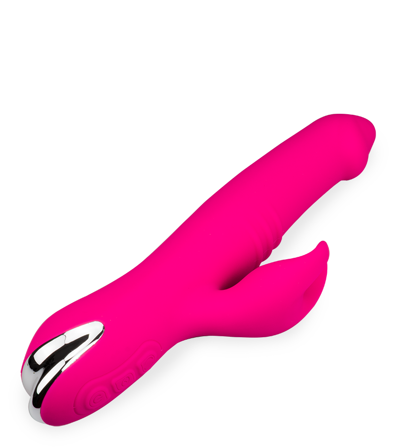Rabbit-Vibrator mit 360°-Rotation Holy Fork