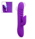 Rabbit-Vibrator mit Klitoris-Sauger Sucky
