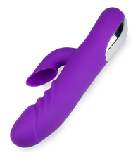 Laden Sie das Bild in den Galerie-Viewer, Rabbit-Vibrator mit Klitoris-Sauger Sucky