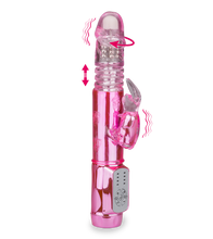 Laden Sie das Bild in den Galerie-Viewer, Rabbit-Vibrator mit Rotation und Stoßfunktion