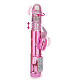 Rabbit-Vibrator mit Rotation und Stoßfunktion