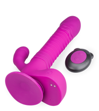 Laden Sie das Bild in den Galerie-Viewer, Rabbit-Vibrator mit Saugnapf