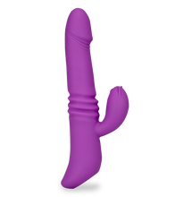 Laden Sie das Bild in den Galerie-Viewer, Rabbit-Vibrator mit Stoßfunktion Kaya