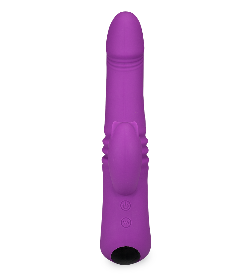Rabbit-Vibrator mit Stoßfunktion Kaya