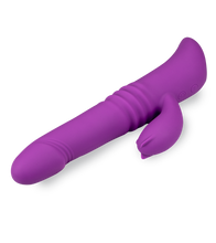 Laden Sie das Bild in den Galerie-Viewer, Rabbit-Vibrator mit Stoßfunktion Kaya