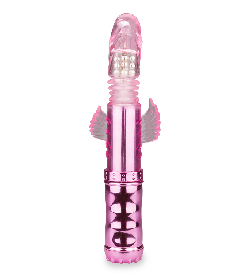 Rabbit-Vibrator mit Stoßfunktion Swan