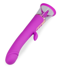 Laden Sie das Bild in den Galerie-Viewer, Rabbit-Vibrator mit Vagina-Pumpe Fine