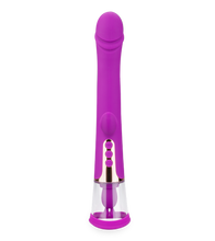Laden Sie das Bild in den Galerie-Viewer, Rabbit-Vibrator mit Vagina-Pumpe Fine