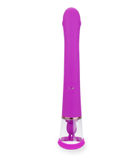 Laden Sie das Bild in den Galerie-Viewer, Rabbit-Vibrator mit Vagina-Pumpe Fine