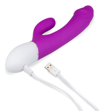 Laden Sie das Bild in den Galerie-Viewer, Rabbit-Vibrator mit Vorhaut Connie