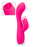Rabbit-Vibrator mit Zunge