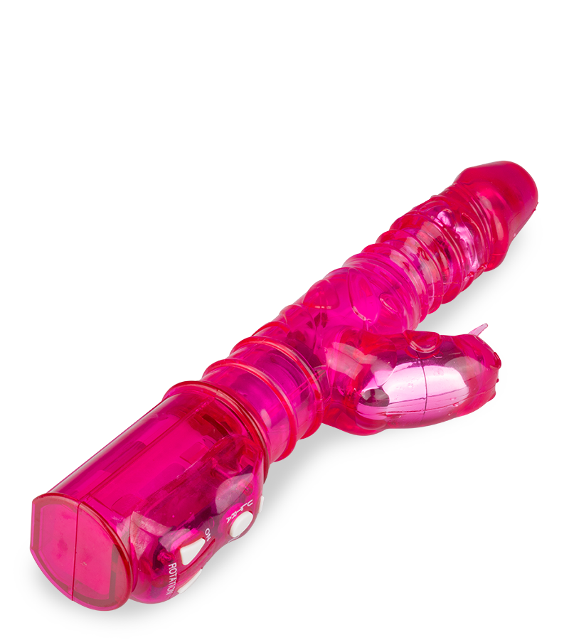 Rabbit-Vibrator Tickles Up &amp; Down