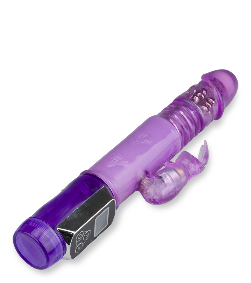 Rabbit-Vibrator Up and Down mit LCD-Display