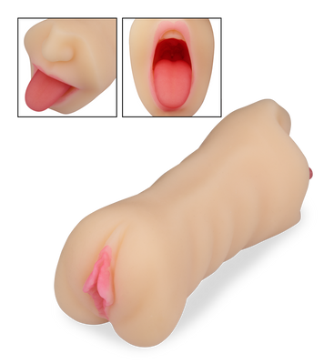 Realistische Taschenmuschi mit Vagina und Mund Christy