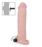 Realistische XL-Penisverlängerung mit Vibro-Bullet