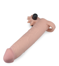 Laden Sie das Bild in den Galerie-Viewer, Realistische XL-Penisverlängerung mit Vibro-Bullet