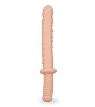 Laden Sie das Bild in den Galerie-Viewer, Realistischer gerillter Doppeldildo Damocles