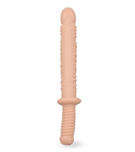 Laden Sie das Bild in den Galerie-Viewer, Realistischer gerillter Doppeldildo Damocles