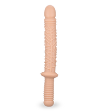 Laden Sie das Bild in den Galerie-Viewer, Realistischer gerillter Doppeldildo Damocles