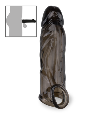 Realistischer Penis-Extender mit Hodenschlaufe