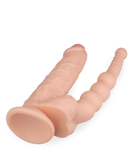Laden Sie das Bild in den Galerie-Viewer, Realistischer Saugnapf-Dildo mit Analplug Wilfried