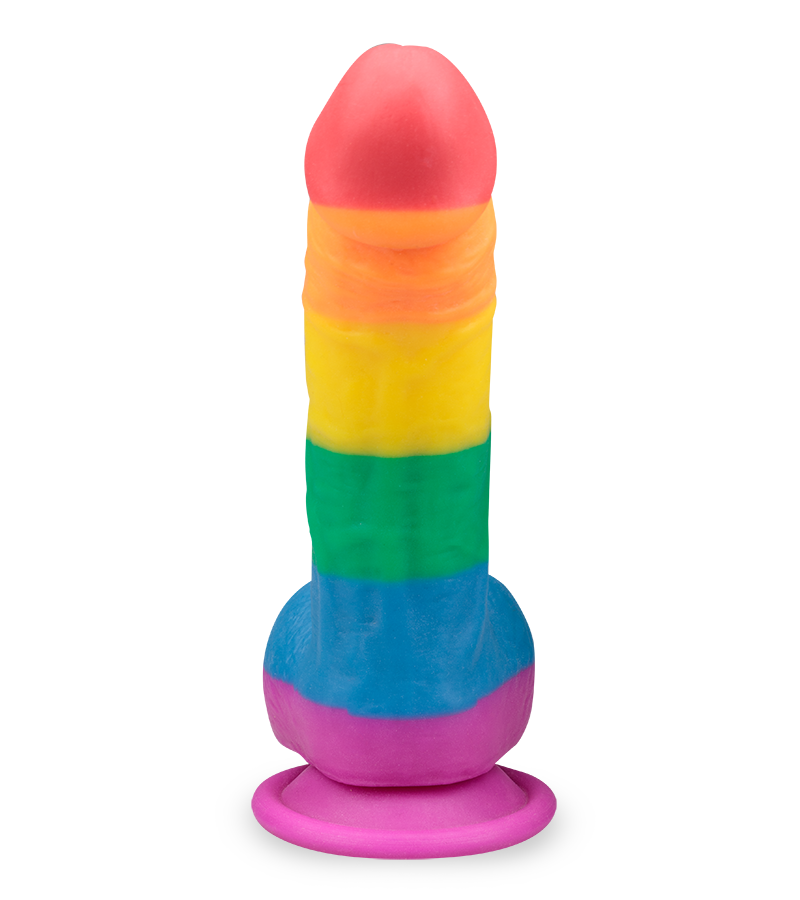 Realistischer Saugnapf-Dildo Pride