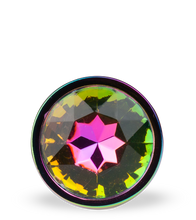 Laden Sie das Bild in den Galerie-Viewer, Regenbogenfarbener Rosebud-Analschmuck
