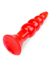 Laden Sie das Bild in den Galerie-Viewer, Roter Analplug Jelly Rocket