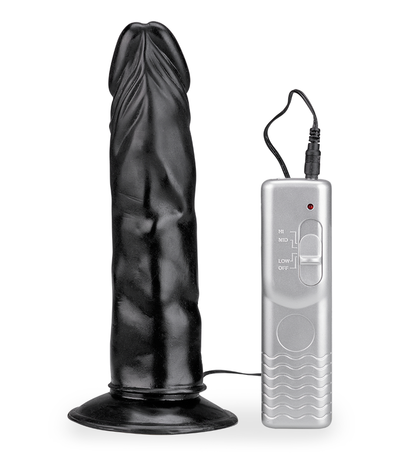 Rundes aufblasbares Sexkissen mit Dildovibrator Crazy Rider