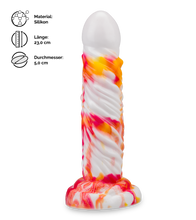 Laden Sie das Bild in den Galerie-Viewer, Saugnapf-Dildo Quetzalcoatl