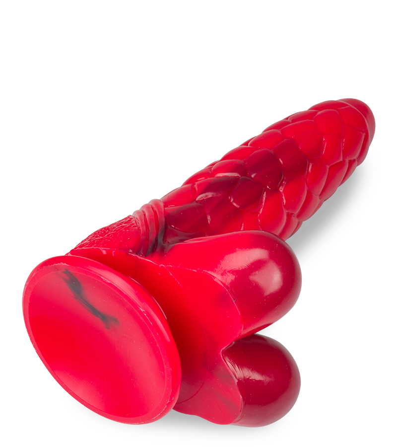 Saugnapf-Tierdildo Nashorn