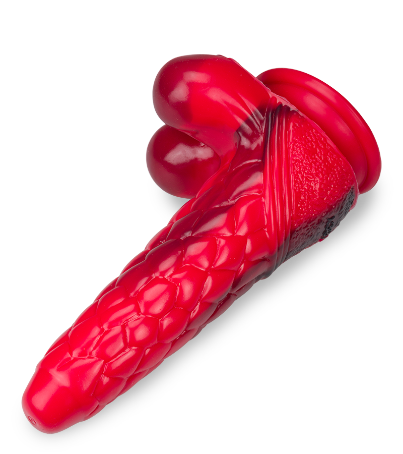 Saugnapf-Tierdildo Nashorn