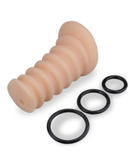 Laden Sie das Bild in den Galerie-Viewer, Sextoy-Kombipaket mit Kunstmuschi und 3 Penisringen