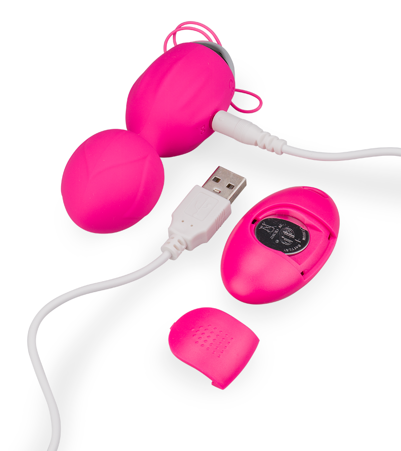 Sextoy-Paket mit Liebeskugeln und Funkfernbedienung