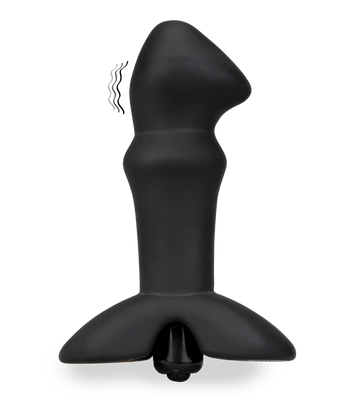 Silikon-Analplug mit 10 Vibrationsstufen