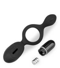 Laden Sie das Bild in den Galerie-Viewer, Silikon-Cockring mit Vibration