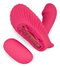 Laden Sie das Bild in den Galerie-Viewer, Slip-Vibrator mit Innendildo in Muschelform