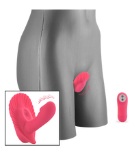 Laden Sie das Bild in den Galerie-Viewer, Slip-Vibrator mit Innendildo in Muschelform