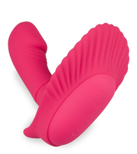 Laden Sie das Bild in den Galerie-Viewer, Slip-Vibrator mit Innendildo in Muschelform