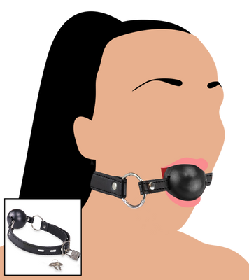 SM-Gagball ohne Ringe