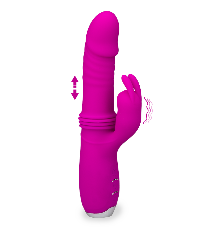 Stoß-Rabbit mit 12 Vibrationsmodi