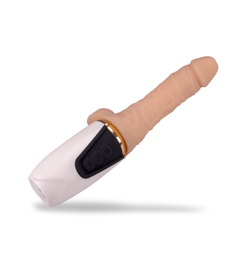 Teleskop-Dildovibrator mit Heizfunktion Gabriel