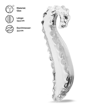 Laden Sie das Bild in den Galerie-Viewer, Tentakel-Dildo aus Glas