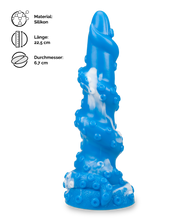 Laden Sie das Bild in den Galerie-Viewer, Tentakeldildo mit Saugnapf Cthulhu